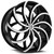 Azara AZA-504 5x115/5x120 28x9.5 +15 Gloss Black & Machined