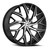Azara AZA-527 5x115/5x120 24x9 +15 Gloss Black & Machined