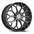 Cavallo CLV-44 5x108/5x114.3 20x8.5 +35 Gloss Black & Machined