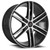 Cavallo CLV-20 6x135/6x139.7 20x8.5 +25 Gloss Black & Machined