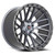 Vortek VRT-608 5x127/5x139.7 18x9 -12 Matte Titanium With Black Bead Ring