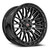 Vortek VRP-502 5x139.7/5x150 20x9 +0 Black Diamond Cut With Dark Tint