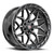 Vortek VRP-504 6x135/6x139.7 20x9 +0 Black Diamond Cut With Dark Tint