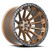 Vortek VRT-601 6x135/6x139.7 20x9 +18 Matte Bronze With Black Bead Ring