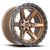 Vortek VRT-602 6x135/6x139.7 17x9 -12 Matte Bronze With Black Bead Ring