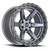 Vortek VRT-602 6x135/6x139.7 18x9 +12 Matte Titanium With Black Bead Ring