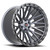Vortek VRT-608 6x135/6x139.7 17x9 -12 Matte Titanium With Black Bead Ring