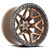 Vortek VRT-603 8x165.1 18x9 +0 Matte Bronze With Black Bead Ring
