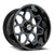 XF Off-Road XF-233 5x127/5x139.7 20x9 +12 Gloss Black & Blue Milled