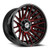 XF Off-Road XF-234 5x127/5x139.7 20x9 +0 Gloss Black & Red Machined