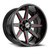 XF Off-Road XF-236 6x135/6x139.7 20x9 +12 Gloss Black & Red Milled