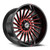 XF Off-Road XF-239 6x135/6x139.7 22x12 -44 Gloss Black & Red Machined