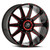 XF Off-Road XF-219 8x165.1/8x170 17x9 +12 Gloss Black & Red Milled