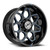 XF Off-Road XF-233 8x165.1/8x170 20x10 -12 Gloss Black & Blue Milled