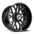 XF Off-Road XF-235 8x165.1/8x170 20x10 -24 Gloss Black & Machined Titanium Double Dark Tint