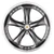 Work Wheels VS-KF 5x100 19x7.5-4 Brilliant Silver Black A Disk FULL REVERSE