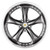 Work Wheels VS-KF 5x105 20x13.5+65 Brilliant Silver Black O Disk FULL REVERSE