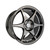 Stage Wheels Knight 5x114.3 17x8 +10 Black Chrome