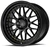 Aodhan AH02 5x114.3 19x8.5 +35 Gloss Black ( Gold Rivet)