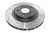 DBA 02-05 RSX (Type S) / 06-07 Civic Si 2.0L Front Slotted 4000 Series Rotor - DBA42500S Photo - Primary