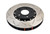 DBA 03-05 Evo 8/9 Front Slotted 5000 Series 2 Piece Rotor Assembled w/ Black Hat - DBA52218BLKS Photo - Primary