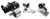 Innovative 92-95 Civic H-Series Silver Aluminum Mounts 75A Bushings - B29550-75A Photo - Primary