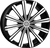 ELURE 30 5X110/5X114.3 22x8 +38 BLACK MACHINED