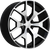 REPLICA 288 6X139.7 20x9 +22 BLACK MACHINED