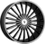 VELOCITY 11 5X114.3/5X120 20x8.5 +35 BLACK MACHINED