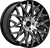 ECLIPSE 101 5X112 20x8.5 +32 GLOSS BLACK MACHINED FACE