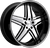 RAVETTI M6 5X114.3 20x8.5 +38 BLACK MACHINED