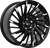 ECLIPSE 105 5X112 20x8.5 +32 GLOSS BLACK MILLED TIPS