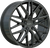 RAVETTI M16 5X115 20x10.5 +25 GLOSS BLACK