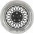 Ns Wheels NS-MDV2 4x114.3 15x9.5 +25 Dark Gray with Machined Lip