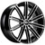 Ns Wheels NS1601 5x100/5x114.3 15x6.5 +38 Gloss Black Machined