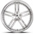 XIX Wheels XIX 15 5x114.3 20x10 +25 Silver Machined with Stainless Steel Lip
