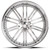 XIX Wheels XIX 23 5x120 20x10 +25 Silver Machined with Stainless Steel Lip