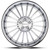 XIX Wheels XIX 59 5x120 22x9 +30 SILVER BRUSHED WITH STAINLESS STEEL LIP