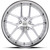XIX Wheels XIX 61 5x120 20x8.5 +20 Silver Machined with Stainless Steel Lip