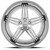 XIX Wheels XIX 63 5x112 20x9 +32 Silver Machined with Stainless Steel Lip