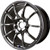 Advan Racing RZII 4x100 18x7.0 +42 RACING HYPER BLACK & RING