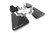 Rally Armor 2026 Honda Passport Black UR Mudflap - White Logo - MF139-UR-BLK-WH User 1