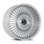 DOLCE LUXURY TRENTO Blank 20x10.5 +40 Glossy Sliver Brush Face