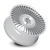 DOLCE LUXURY TRENTO 5x114.3 22x8.5 +38 Gloss Silver Brush Face