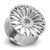 DOLCE LUXURY ROMA Blank 24x10 +25 Chrome