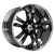 Asanti Forged 142 5x108 19x9.5 +14 BLACK