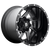 Fuel 1PC 265 8x170 24x12 -43 MATTE BLACK MILLED