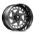 Fuel 1PC 117 8x165.1 20x10 -25 GLOSS BLACK MILL-MACH