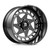 Fuel 1PC 117 5x139.7 24x11 0 GLOSS BLACK MILL-MACH