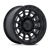 Fuel UTV 832 4x110 15x7 +10 MATTE BLACK W/ GLOSS BLACK LIP